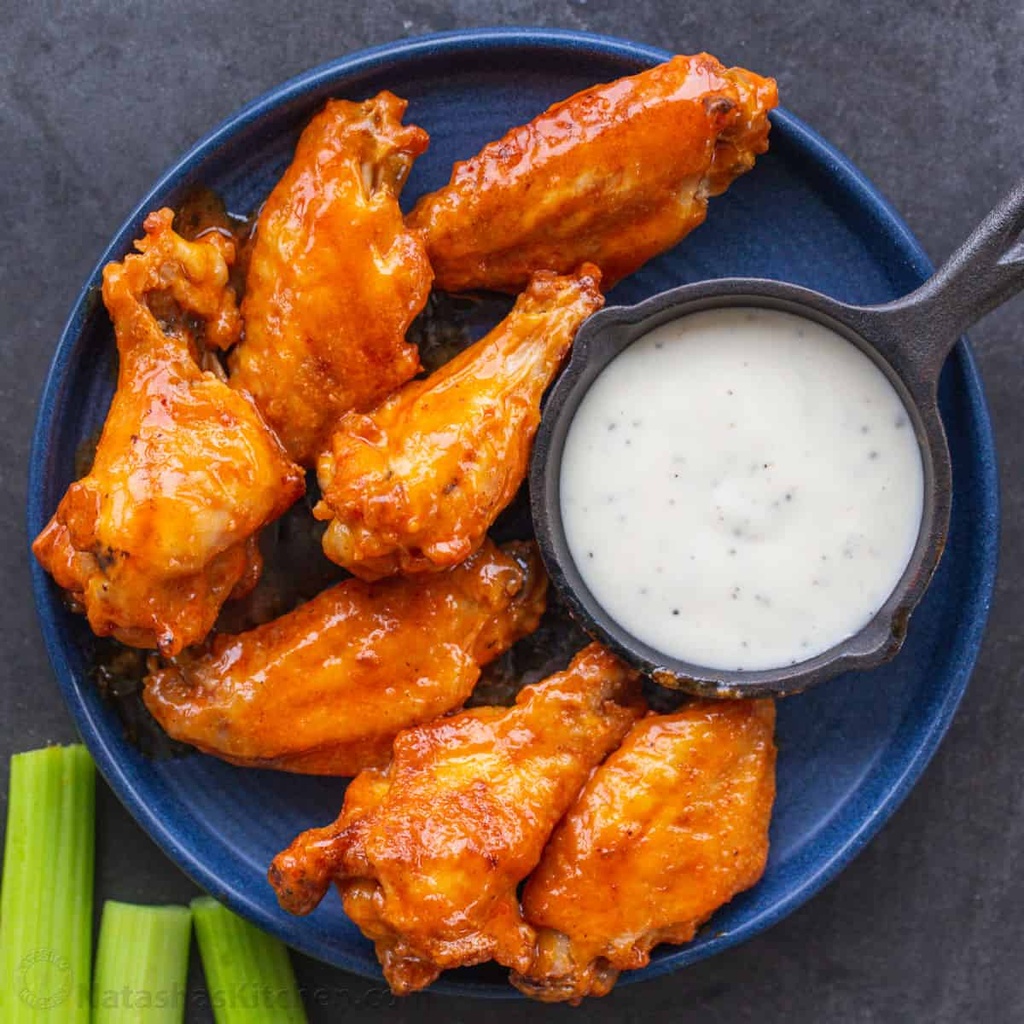 Chicken Wings (per kg) (Buffalo Style - Spicy)