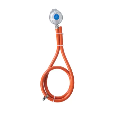 Swivel Regulator with Clamped 1.2m Hose