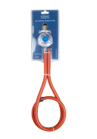 Bullnose Regulator with Clamped 1.2m Hose