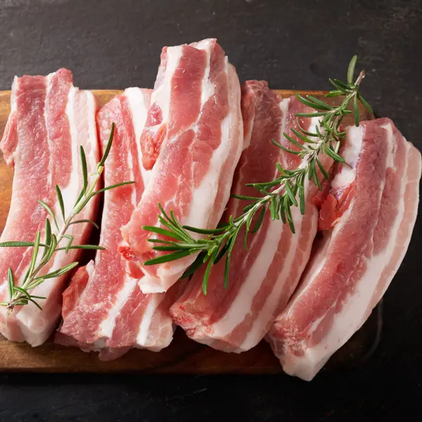 Pork Belly Rashers (per kg) BBQ
