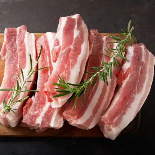 Pork Belly Rashers (per kg) BBQ